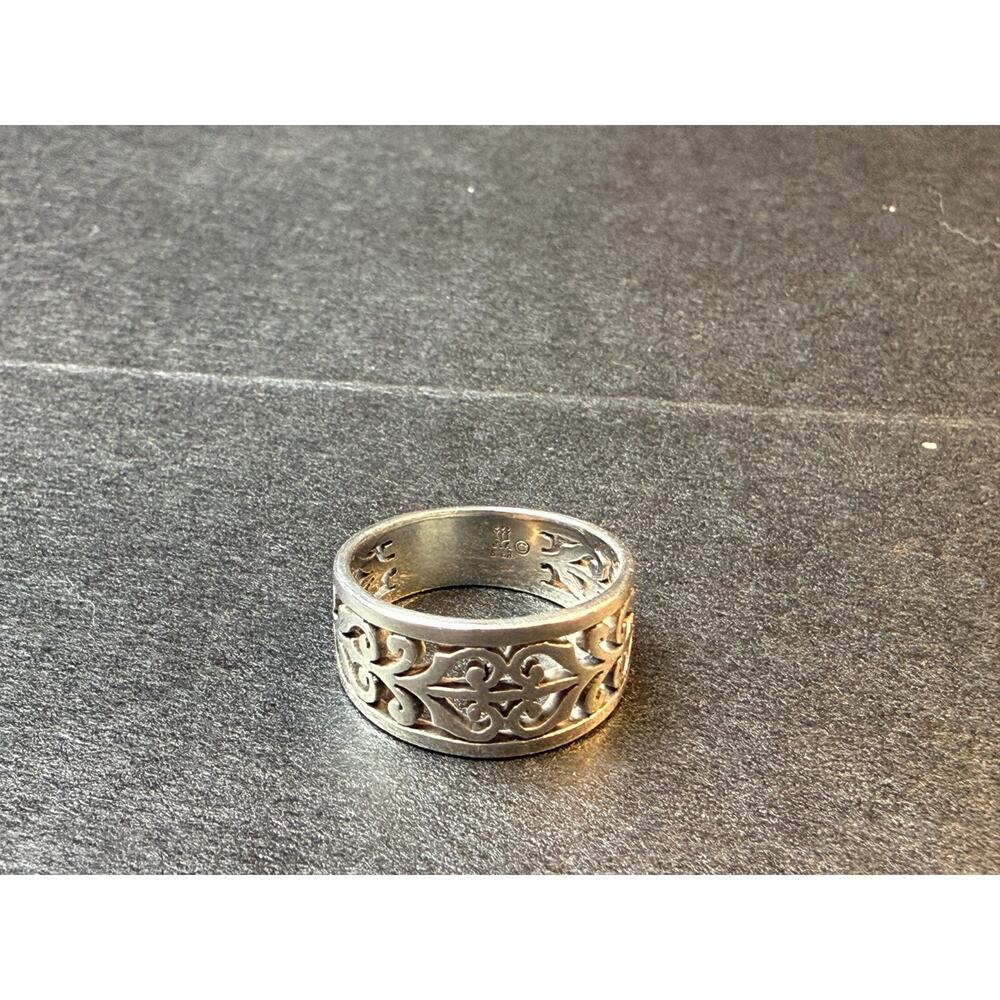 Retired JAMES AVERY Open Adorned Band Ring in Sterling Silver Size 7 - Picture 2 of 7